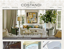Tablet Screenshot of costandidesigns.com